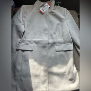 NWT Vince Camuto Fuax Wool Jacket Cream XXL